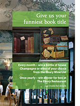 The Ebury Restaurant & Wine Bar book title competition
