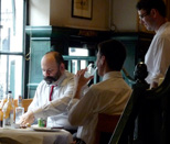 Staff at the Ebury Wine Bar & Restaurant