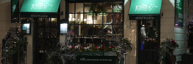 Christmas at the Ebury Restaurant and Wine Bar SW1